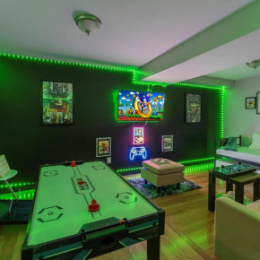 Retro Arcade & Gaming Home by Pako Stays